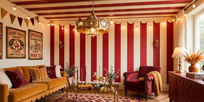 Circus Inspired 15 Playful Home Styling Ideas