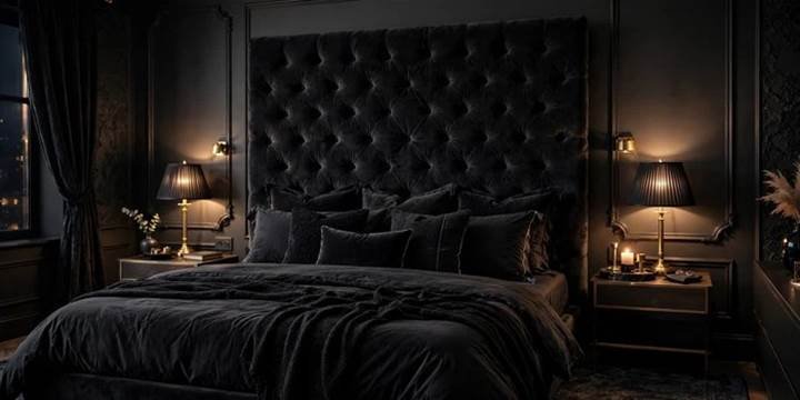 14 Black Bold, Moody Looks to Try Bedroom Ideas