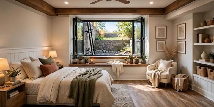 15 Trending Basement Stylish Bedroom Ideas