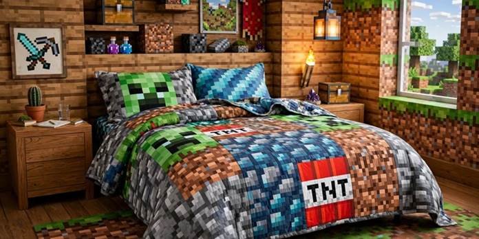 Latest 15 Minecraft Bedroom Ideas Kids Will Love
