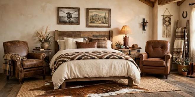 15 Trending Western Bedroom Ideas for a Rustic Retreat