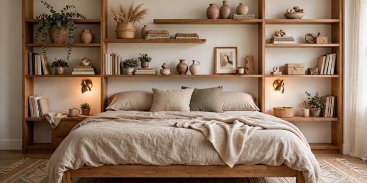 15 Trending Bedroom Shelving Ideas for Storage and Style